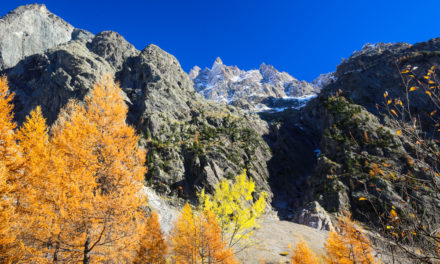 AUTOMNE DANS LES ALPES DU SUD, Pelvoux, Les Ecrins