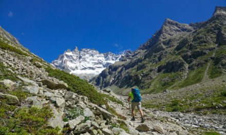 le Refuge du Promontoire 3092 m, Les Ecrins