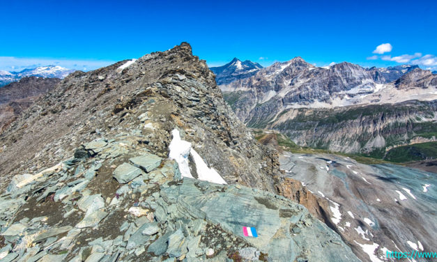 Pointe Pers , l’Aiguille Pers 3386 m