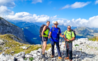 Pointe Percée (2750m) par le col des Annes