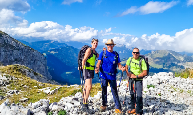 Pointe Percée (2750m) par le col des Annes