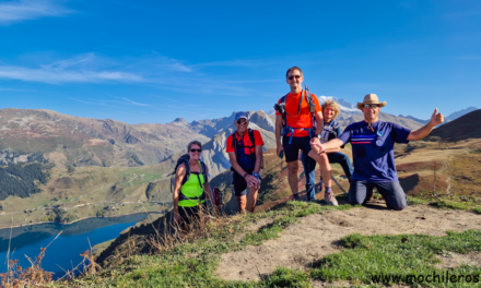 la grande boucle de Roselend , 22 km , 1300 m D+