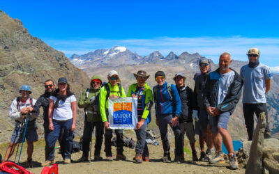 Col de la Galice et le grand Cocor 3034 m